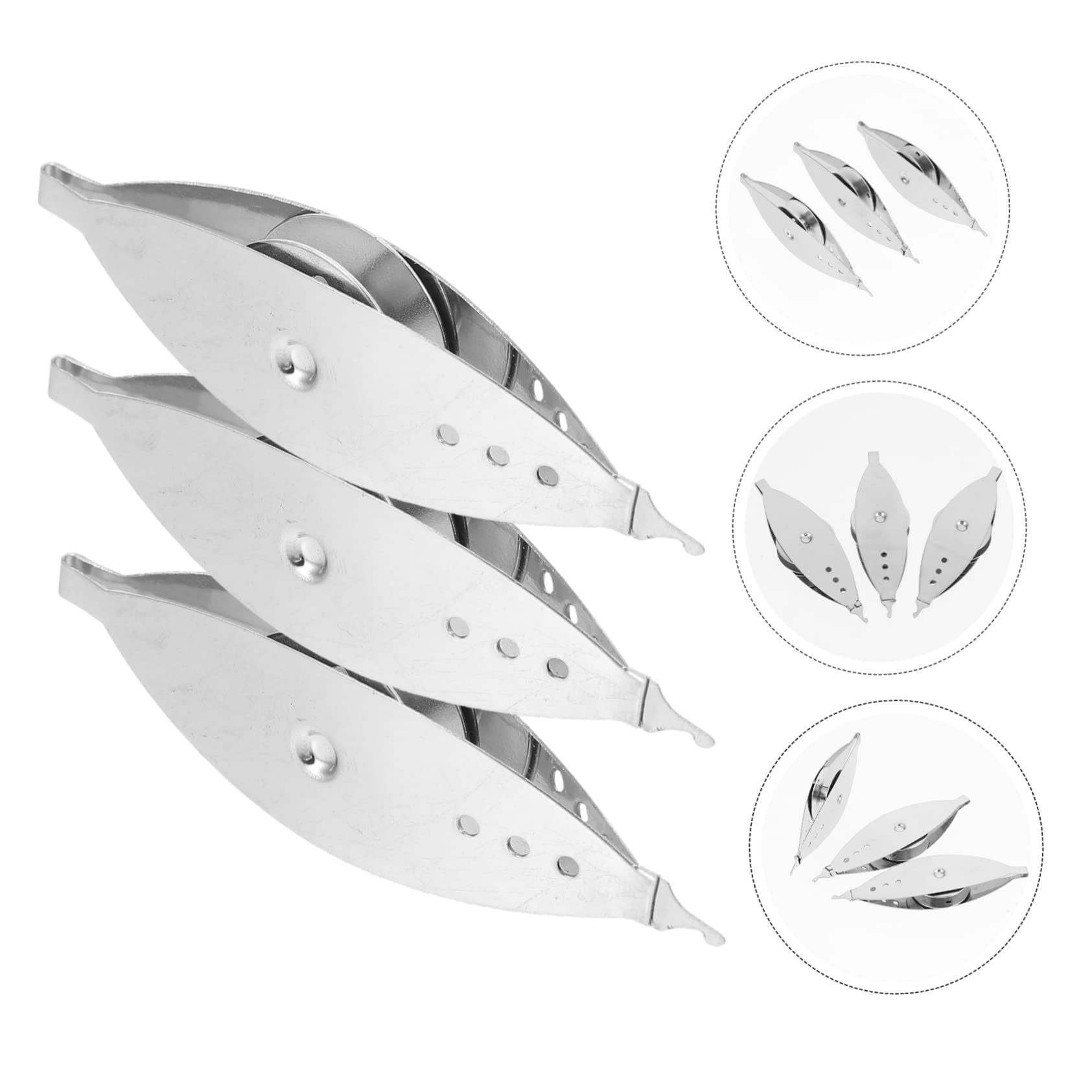 Angoily 12 Piezas Metálica para Tejer Herramienta Manual de Alta Resistencia para Encaje y Artesanía DIY Ligera y Duradera para Amantes