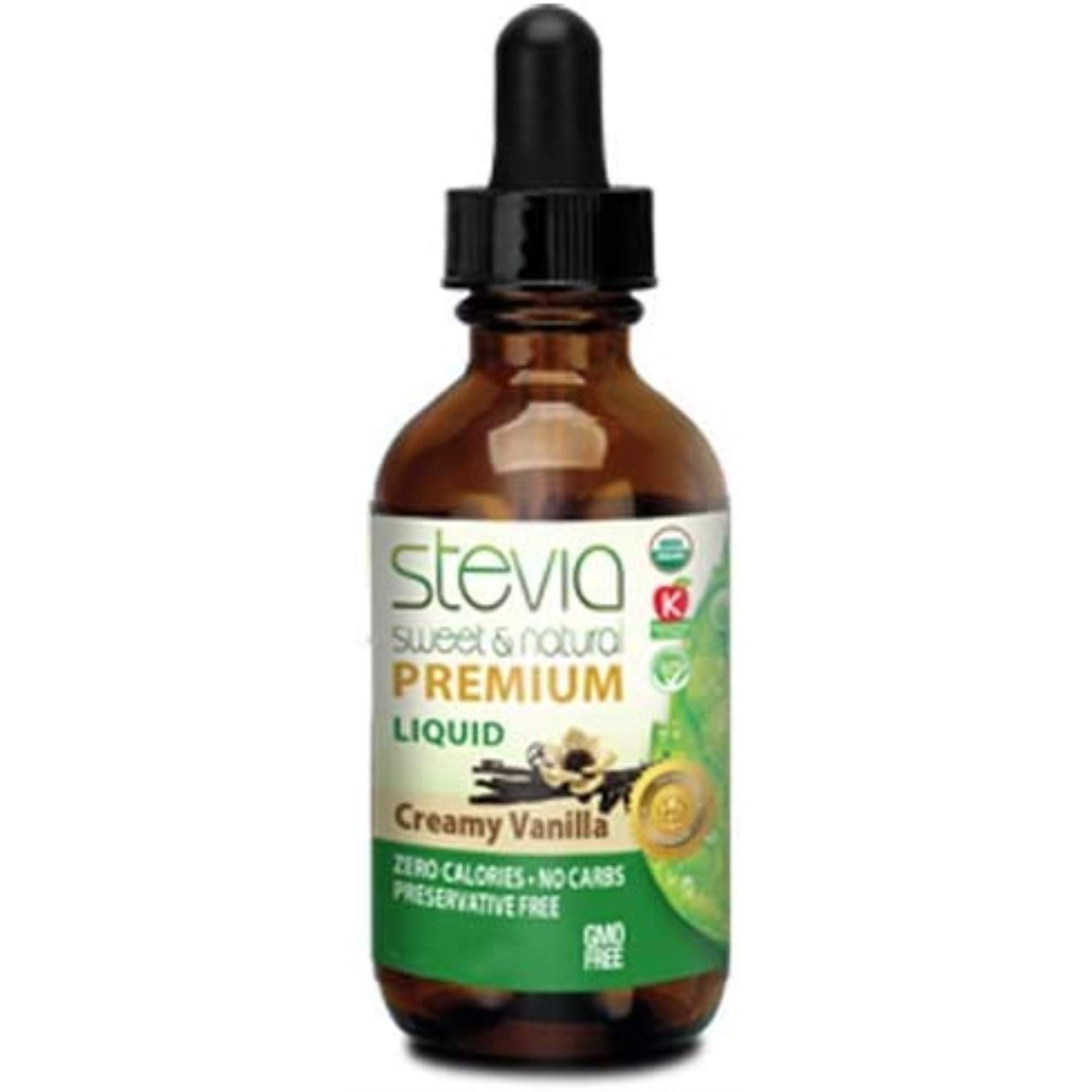 Simply Liquid Stevia Creamy Vanilla Stevia International 1 oz Liquid