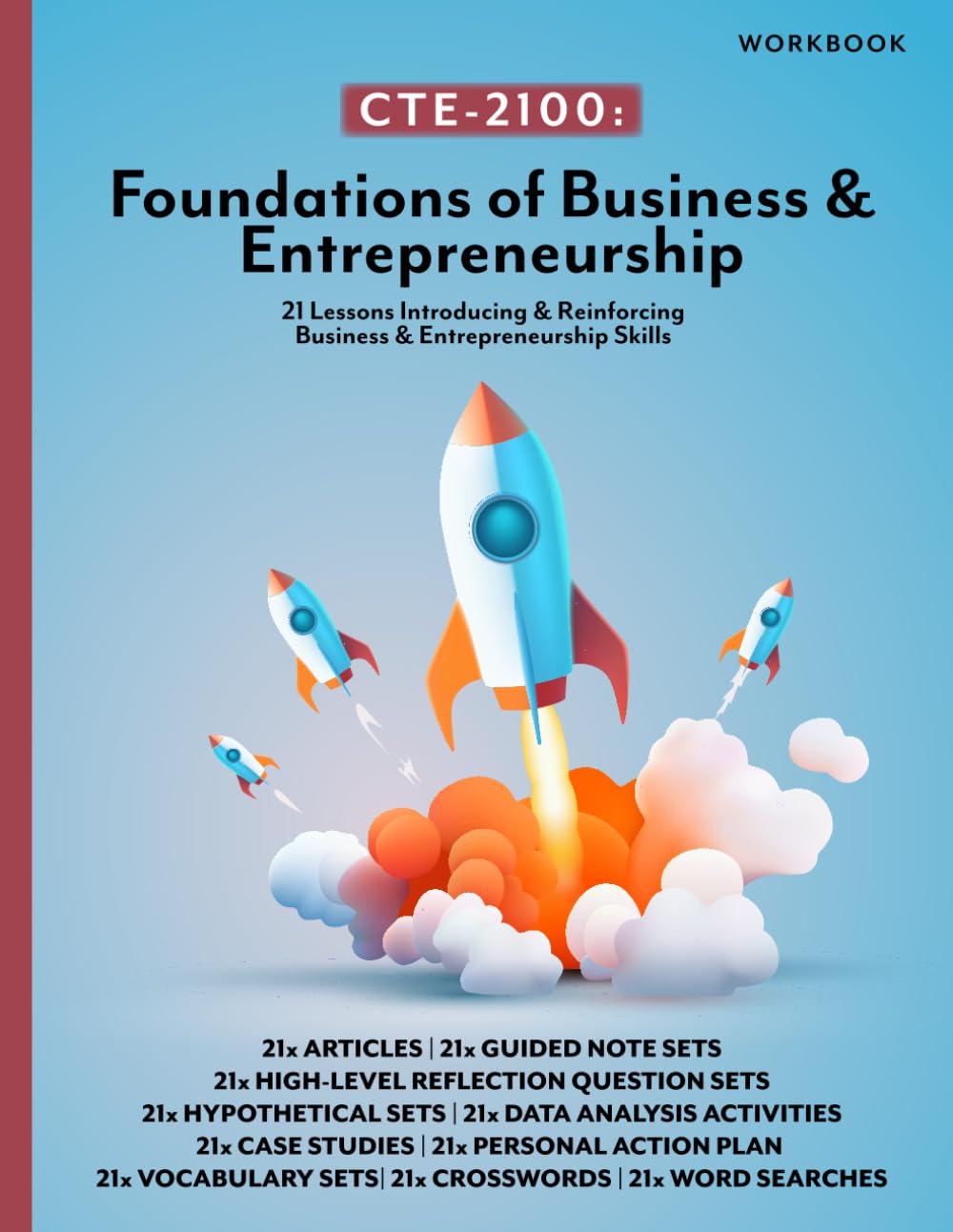 CTE-2100: Foundations of Business & Entrepreneurship: Workbook Only (B&W)