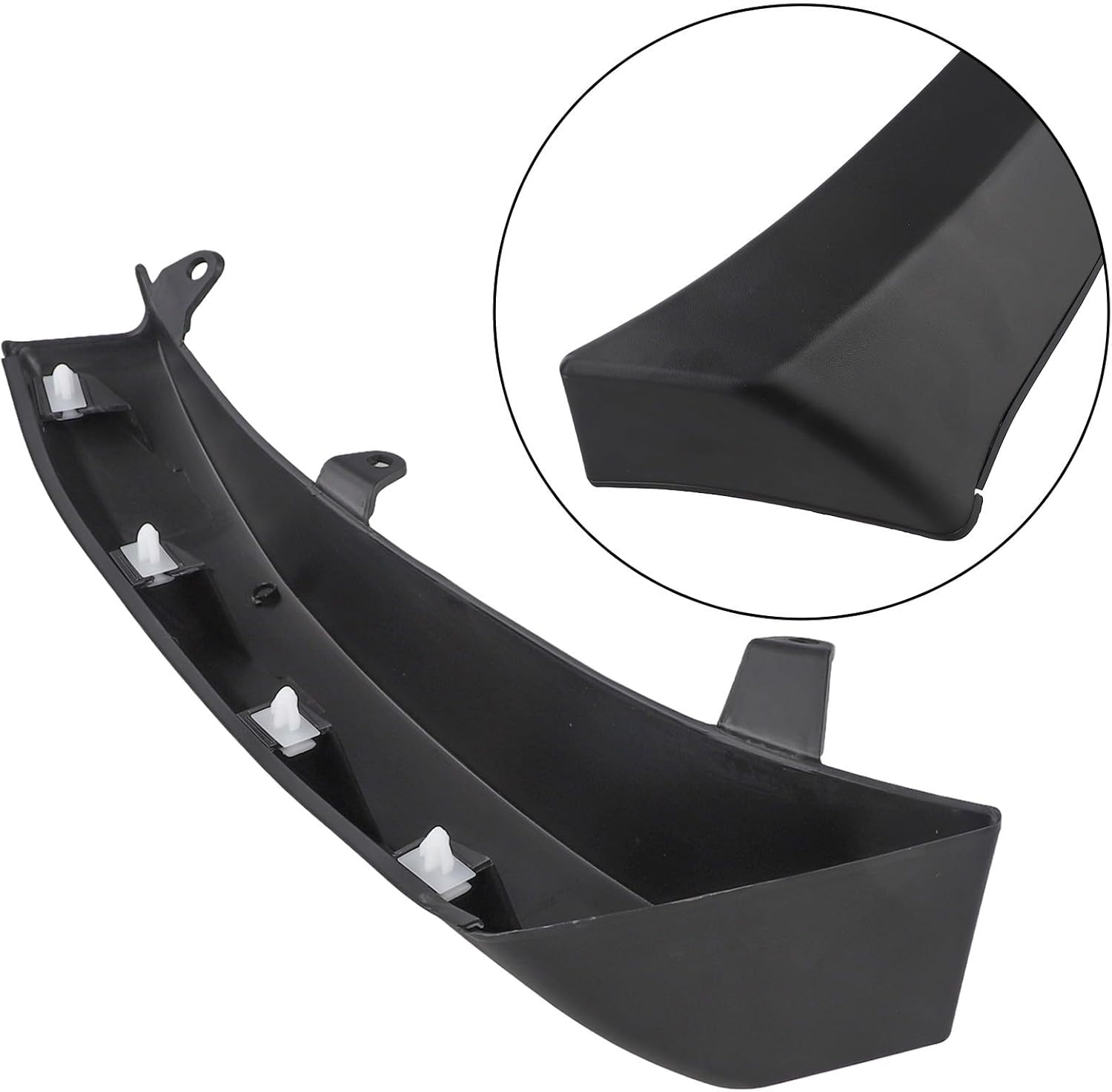 Left Driver Side Wheel Opening Flare Molding,For Ram 4500 5500 2011-2018 Direct Replacement Textured,Black Plastic Trim Part