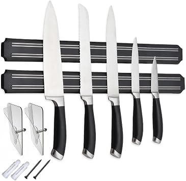 Magnetic Knife Holder,15 Inch Magnetic Knife Storage Strip,Knife Bar Block Magnet,Kitchen Utensil Holder,Tool Holder,Multipurpose Magnetic Knife Rack