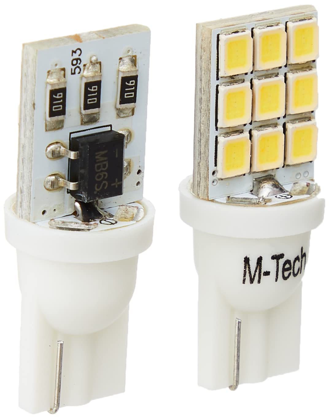 Lámpara LED M-Tech L021 W5W 9xSMD2835 – Luz De Posición, Interior O Intermitente, 12V, Garantía 3 Años