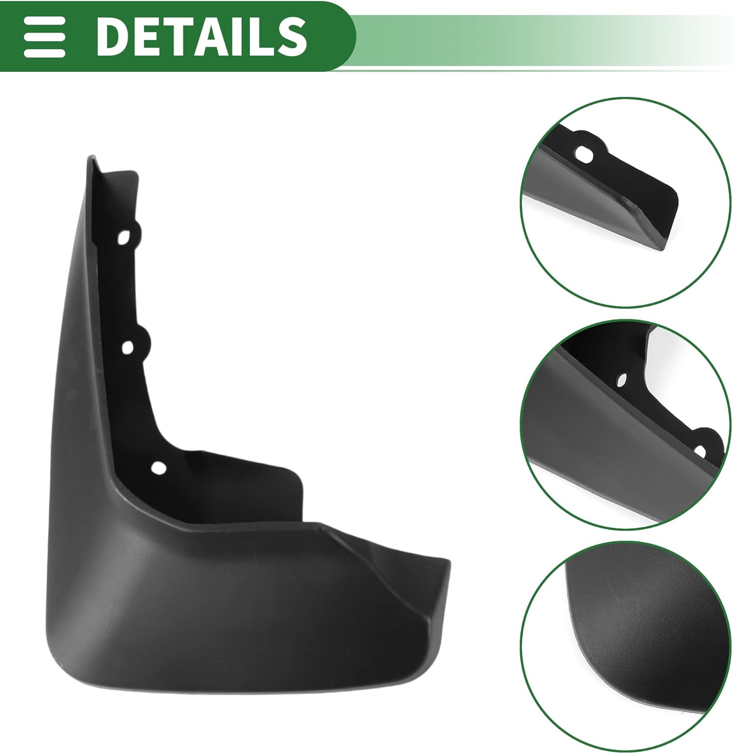 Motoforti Mud Flaps Splash Guards Mud Guards for Ford EDGE Sport 2015-2018 W/Mount Accessories