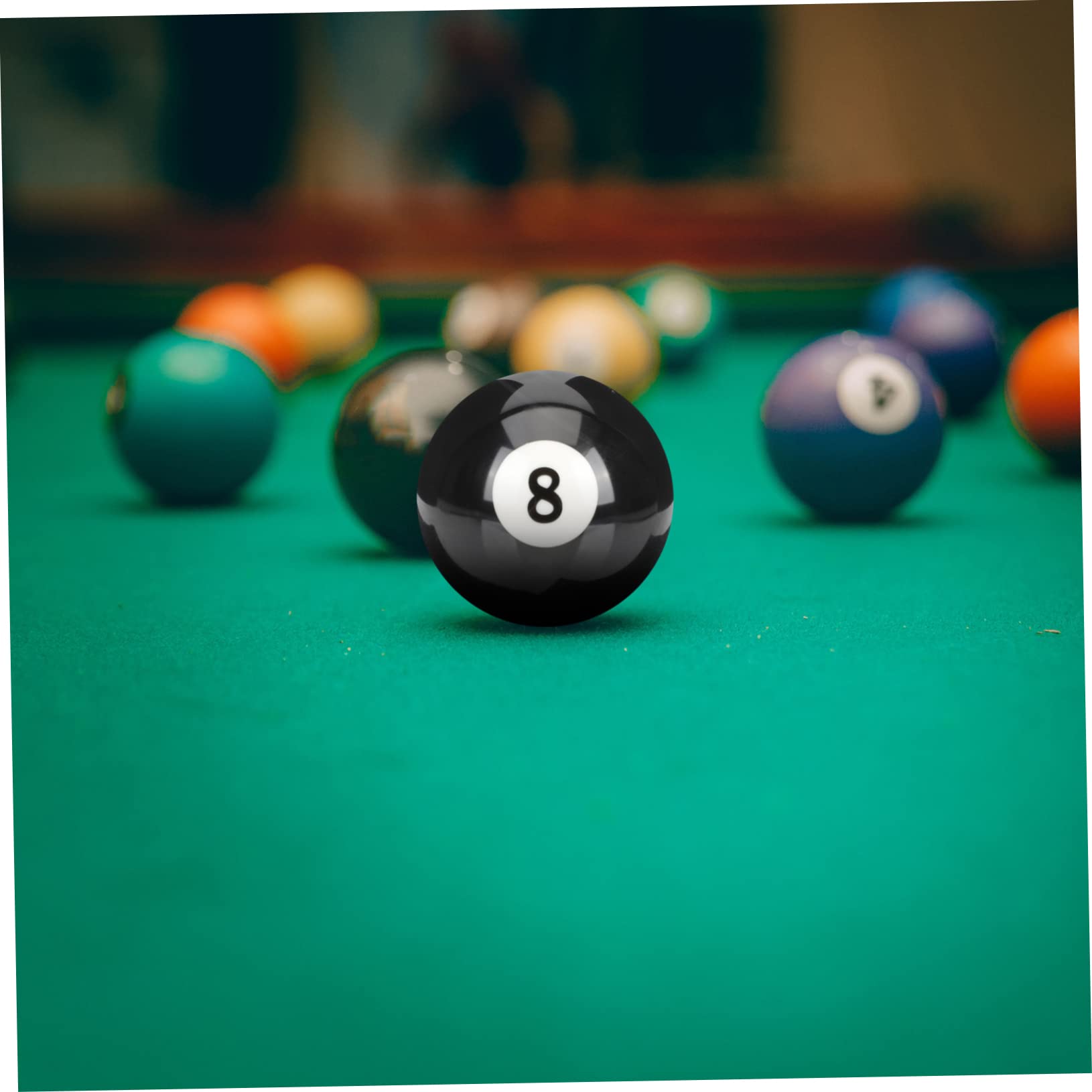 ifundom Billiard Practice Training Ball Smooth Polished Pool Ball for Skill Improvement Billiard Necessity for Accurate Striking and Visualization for American