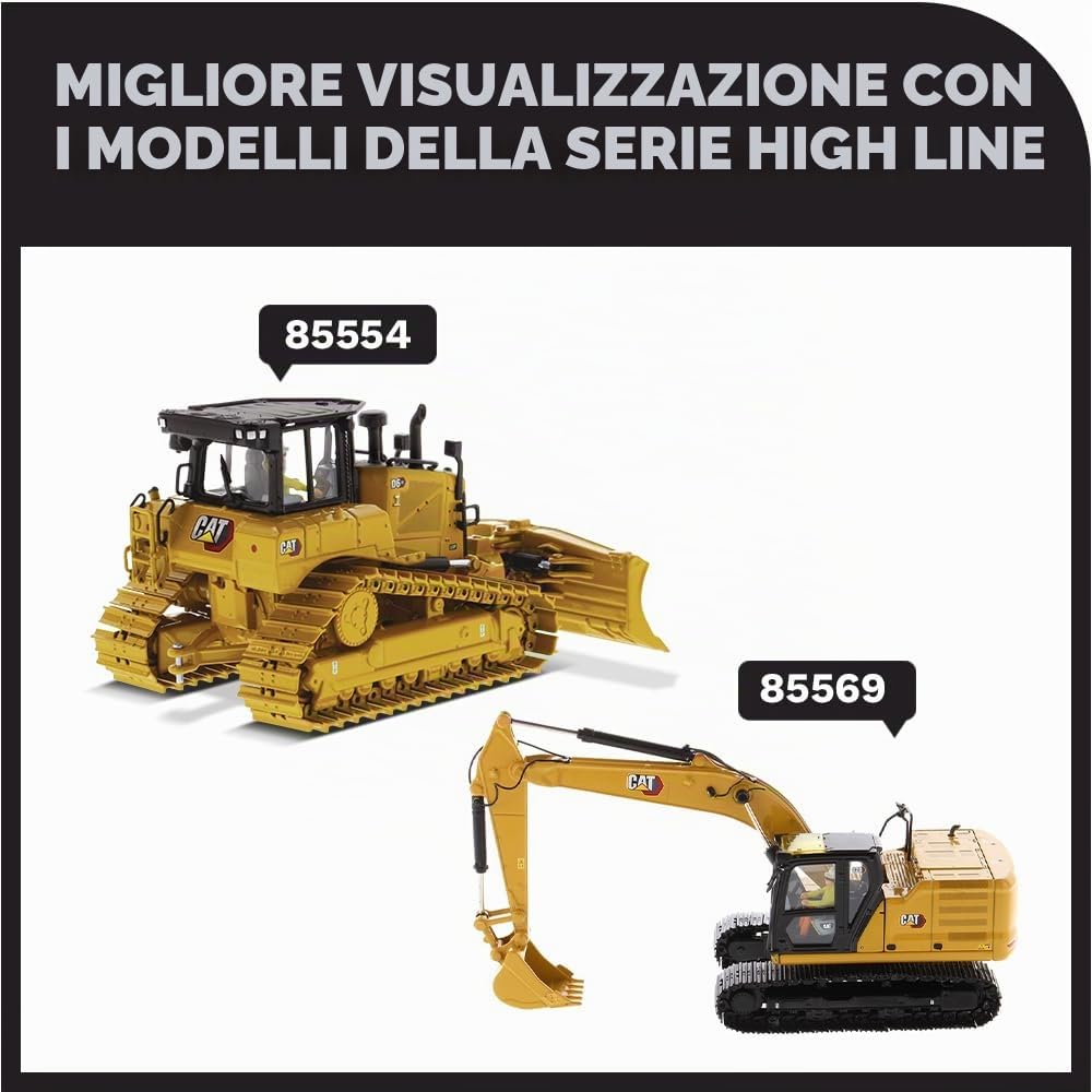 Diecast Masters 85925 - Escavatore idraulico Cat 335F L CR, scala 1:50, da 14 anni, in scatola di latta, adatto ai collezionisti