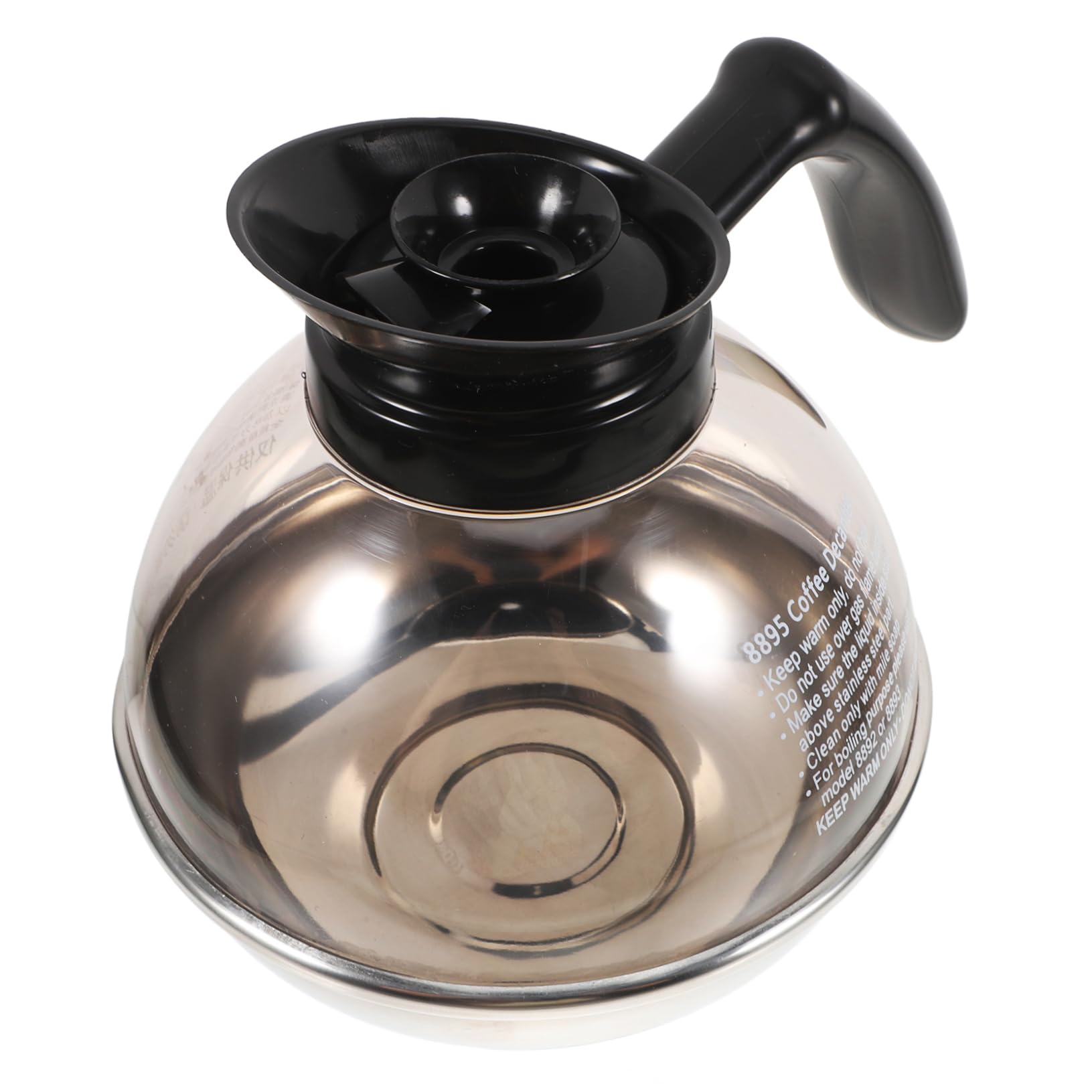DIYEAH Retro Stainless Pot Induction Compatible Thermal Carafe Reliable Water Kettle for Home Use Capacity Coffee Maker for Multiple Servings