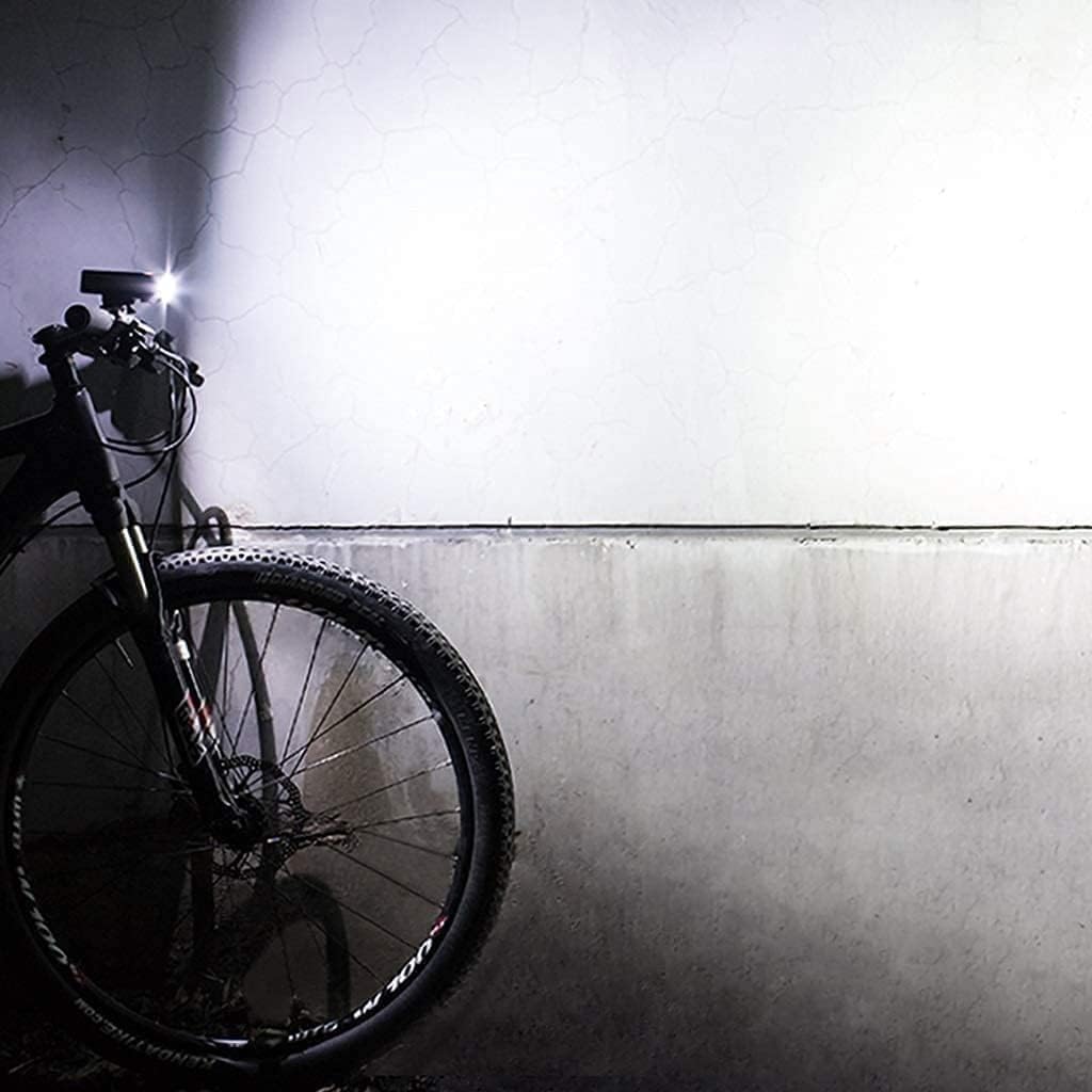 JYYBN Bike Light, 800 Lumens USB Rechargeable Bike Headlight, IPX6 Waterproof Bike Front Light, 7-Level Bright Light Mode Bike Light for Night Riding