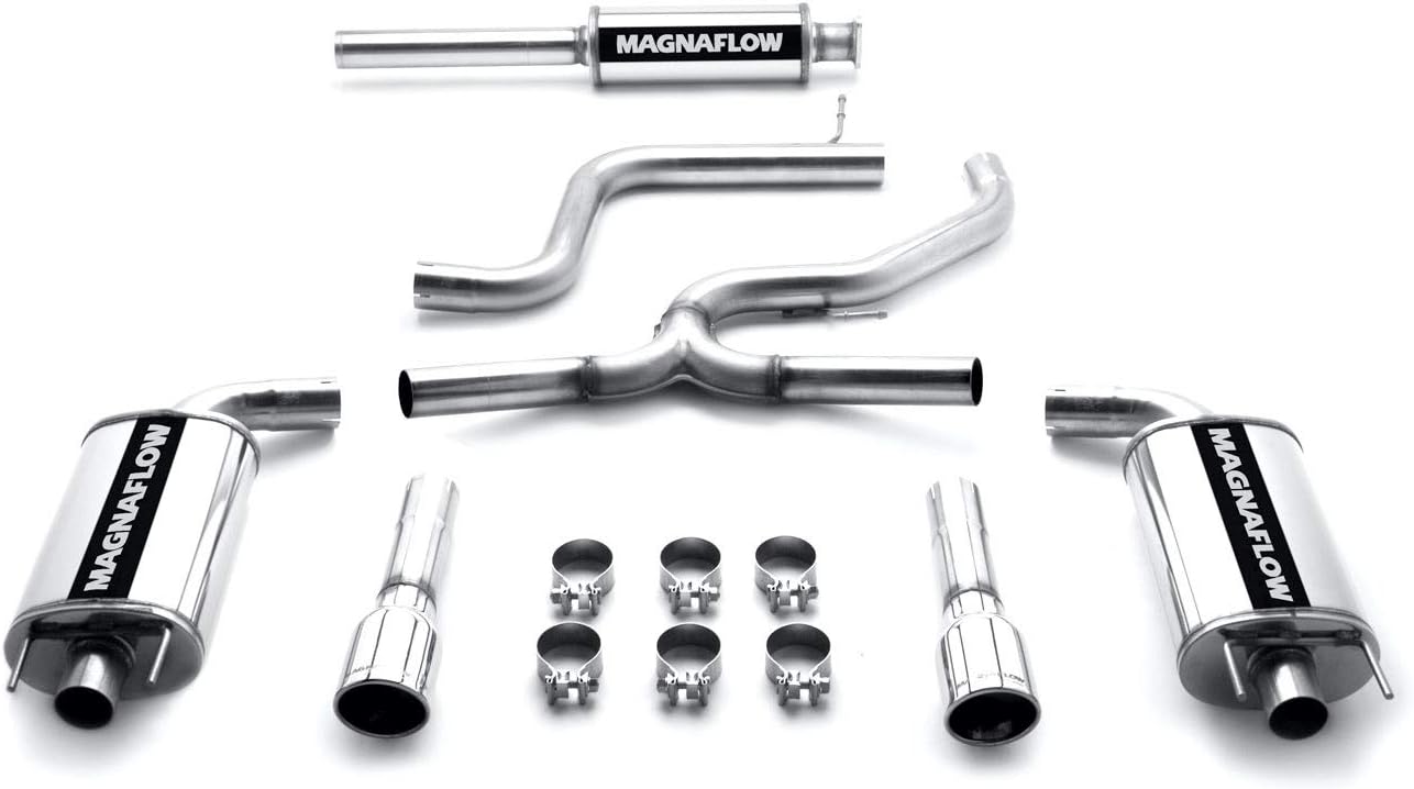 Magnaflow 16727 Stainless Steel 2.5 Dual Cat-Back Exhaust System