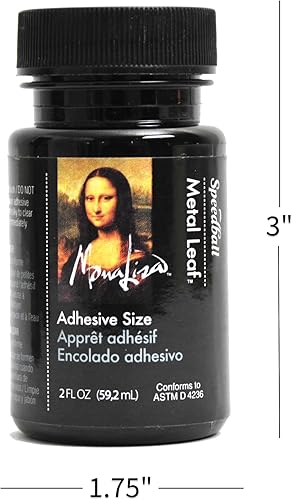 Miniatura 3 de Speedball Adhesivo de hojas de metal Mona Lisa 2 onzas
