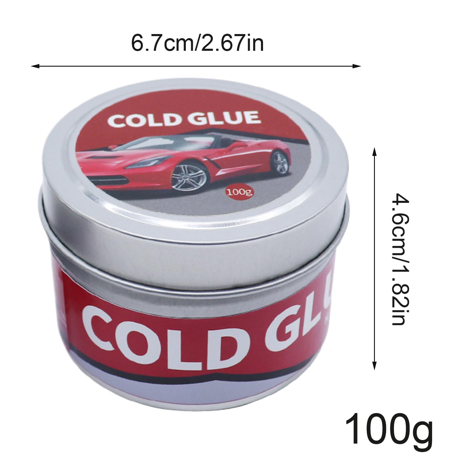 Generico Estrattore per Ammaccature con Colla A Freddo Auto, Rimuovi per Auto Portatile, Colla Efficaces Pers Eliminare Ammaccature, Riparazioni di Ammaccatures Leggere E Piccoli Incidenti