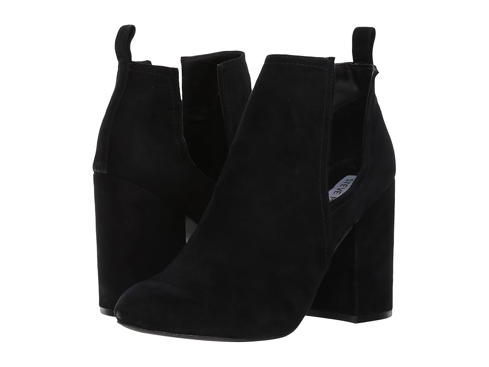 

Steve Madden Naomi Bootie (Black Suede) High Heels
