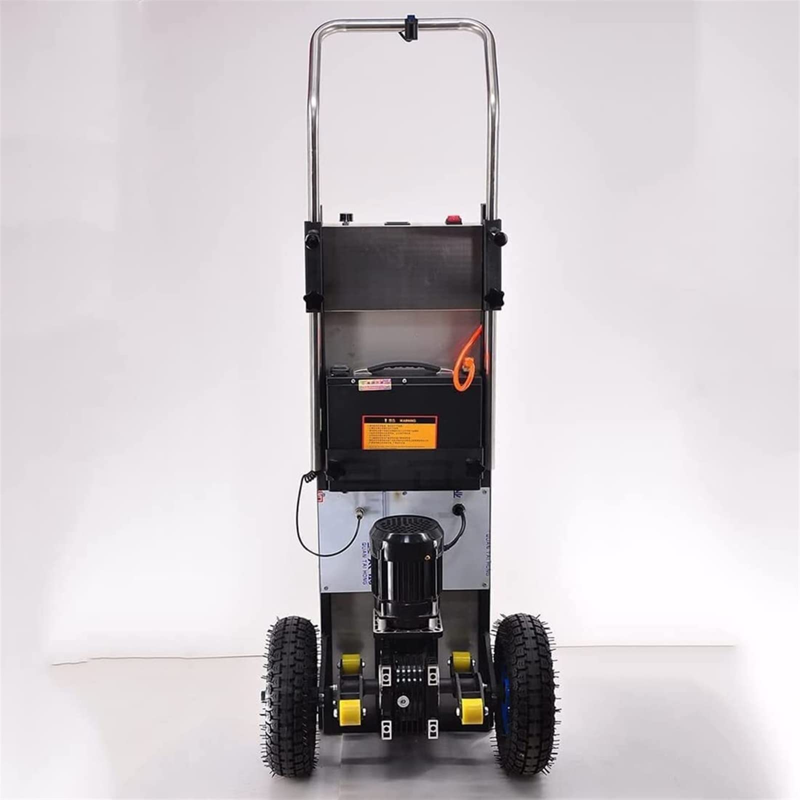 Treppensackkarre Carrello Montascale For Sacchi, Carrello Saliscale Elettrico E Discesa Con Carico Di 400 Kg, Motore Brushless Da 1200 W E Batteria Rimovibile Da 48 V/36 Ah, Conveniente E Conveniente