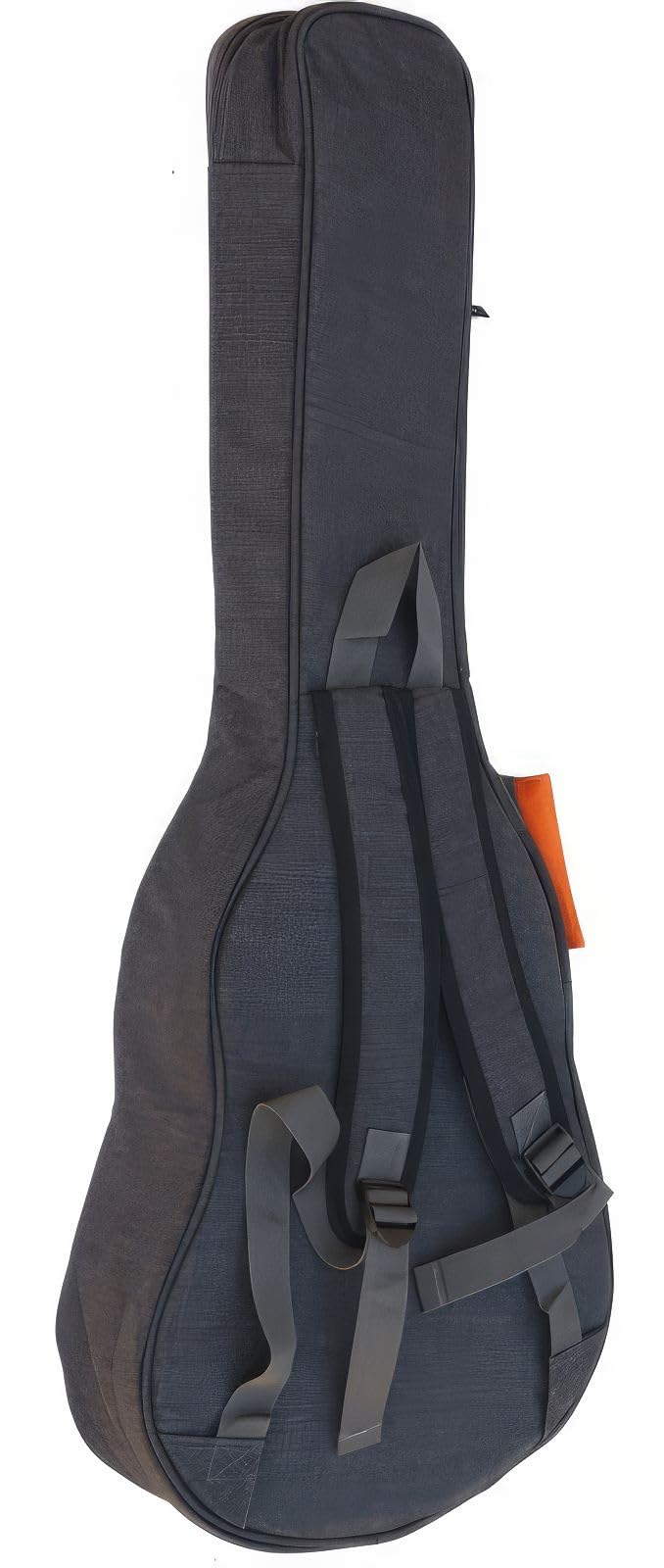 cibeles Funda de 96cm para Guitarra clásicade para CADETE 3/4 y Tiro 61 Acolchado 15mm, Espuma Alta Densidad (Gris)