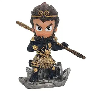 KOOLIYA Black Myth Wukong Figure, The Monkey King Goku Action Figure Statue Figurine Capsule Toy Ornaments Best Gift Collection Pose-6