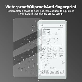 アンチグレアマットスクリーンプロテクター 6.1インチ VIWOODS AiPaper Reader用 2枚パック 指紋防止、アンチバーストナノマットスキンPETソフトフィルムマット