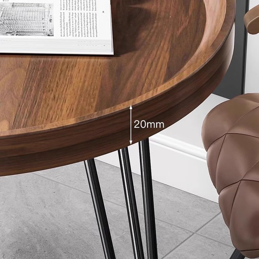 zxhrybh キャスター付きコーヒーテーブル、調節可能なコーヒーテーブル