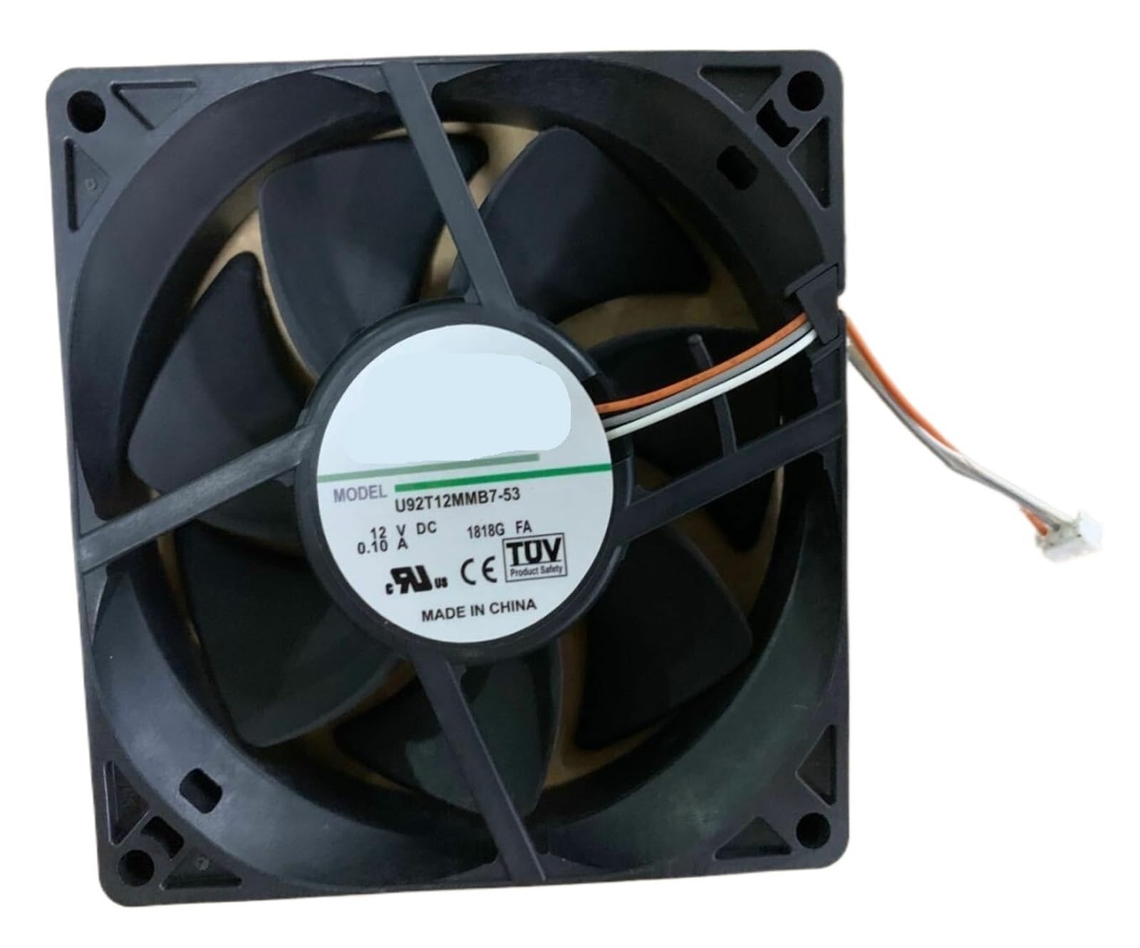 PEQYUACTE 9cm 12V 0.10A 9025 U92T12MMB7-53 90mm*25mm 9CM Cooling Fan