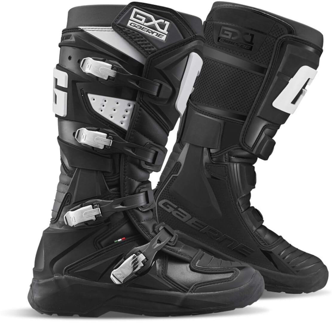 Gaerne GX-1 Evo 2020 Stivali da motocross, nero, 43
