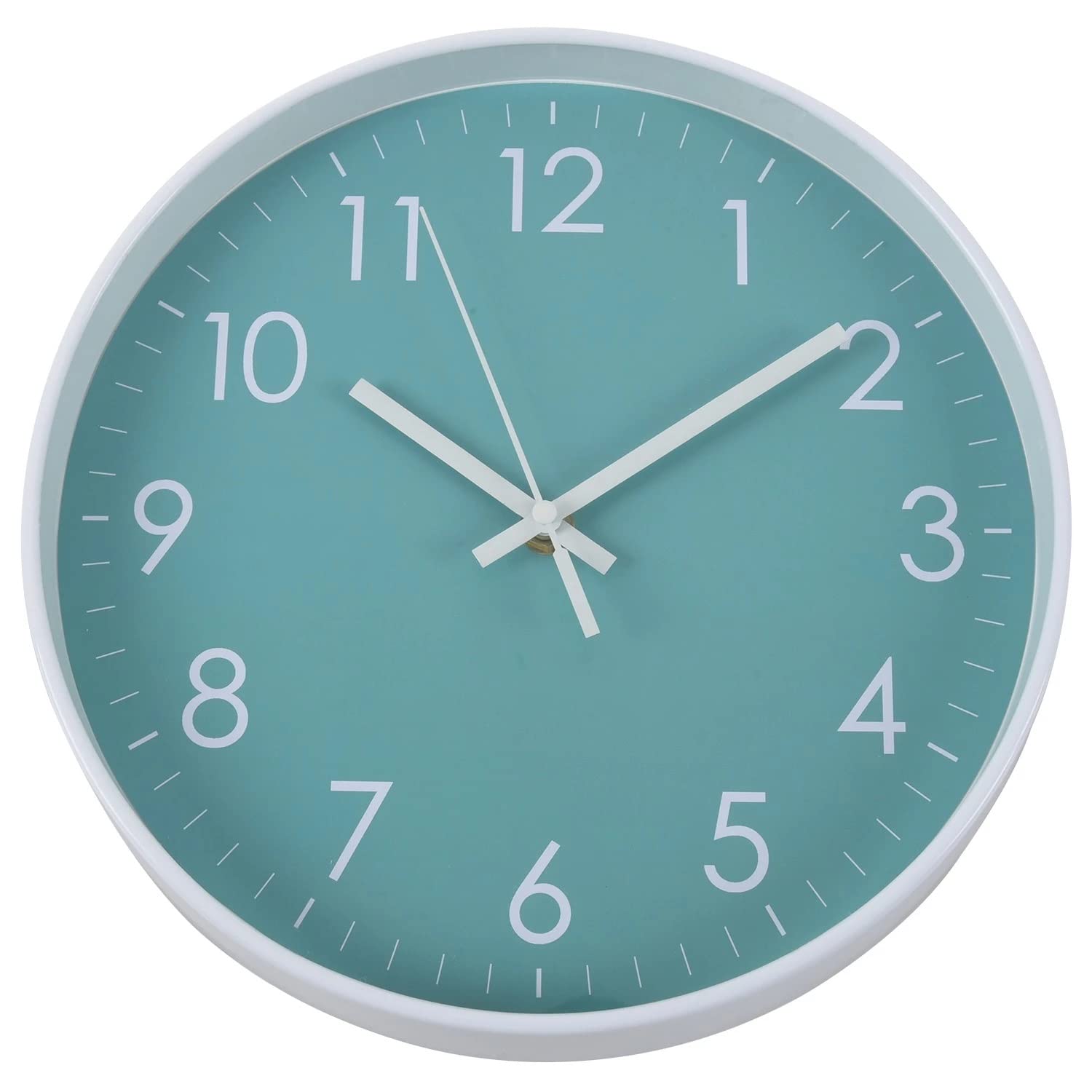 Horloge murale de bureau au design moderne et balayage silencieux