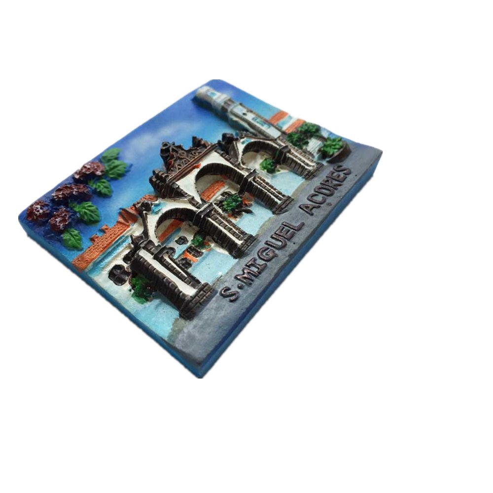 3D Acores island Portugal Souvenir fridge magnet,Home & kitchen decoration Azores island Portugal refrigerator magnet
