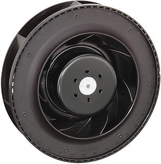 Ebm-Papst - RER160-28/18NTDAU. - Wet-Location Round Axial Fan, 6-1/2 Height, 6-1/2 Width, 2-1/8 Depth, 48VDC, Lead Wires