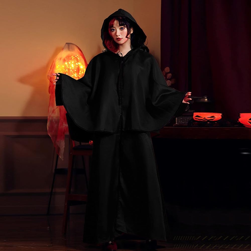 Amazon.co.jp: [dress Foreted] ハロウィン マント コスプレ 重ね着風