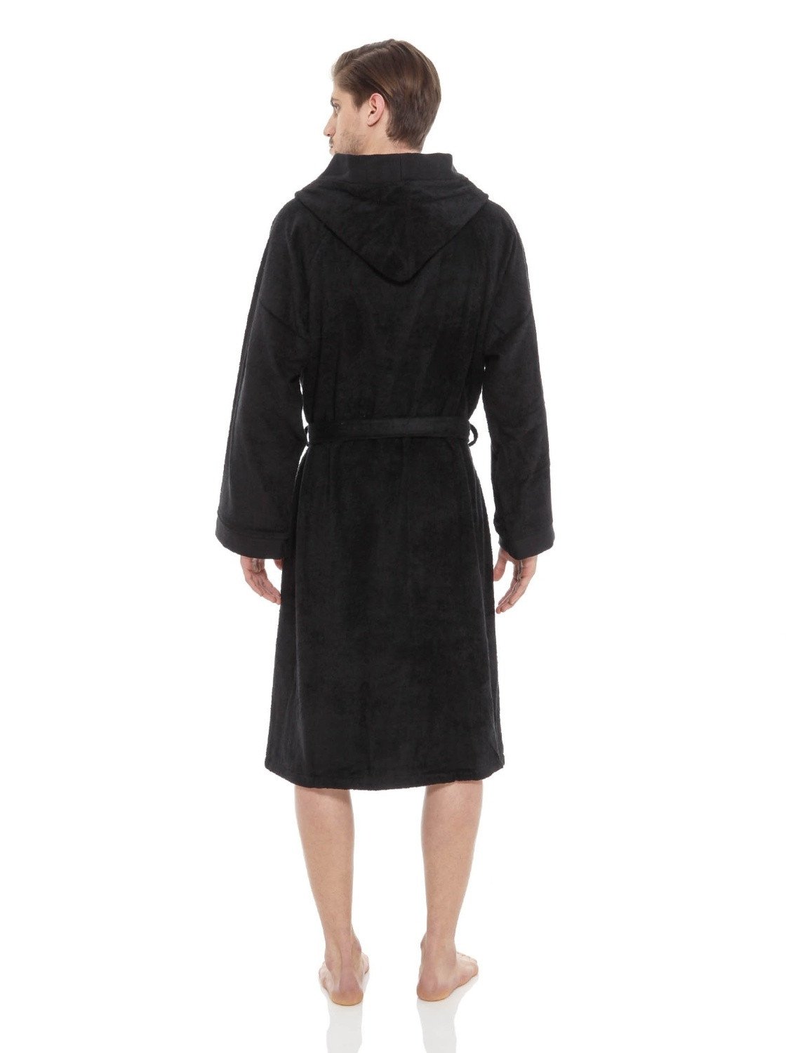 Accappatoio Personalizzato con Ricamo per Uomo e Donna, 100% Cotone, Con Cappuccio, Alta Qualità