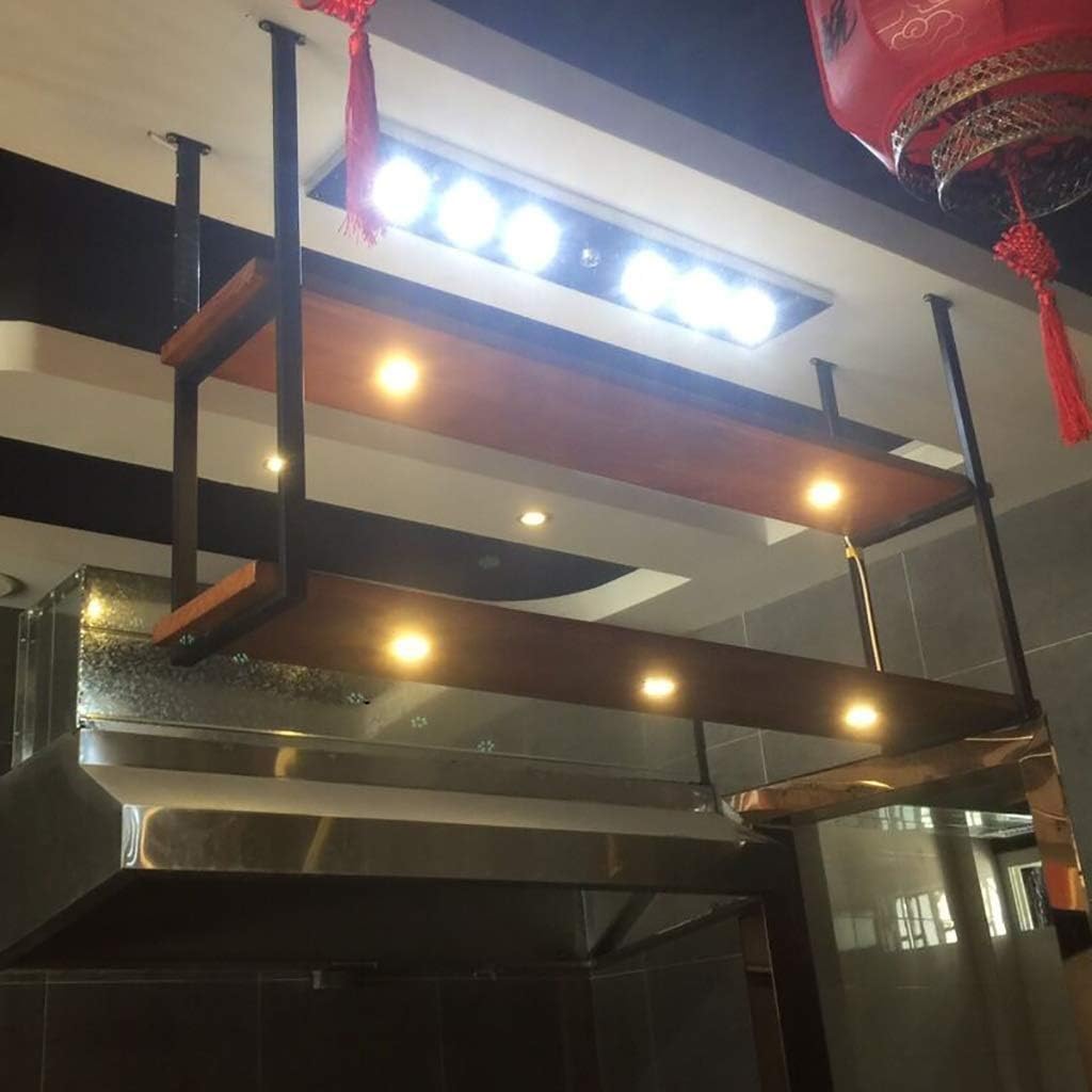 Glass Bar Wine Rack Suspension with Hanging Wrought Iron Display for Wine Cabinet Display for Shelves Display for Kitchen