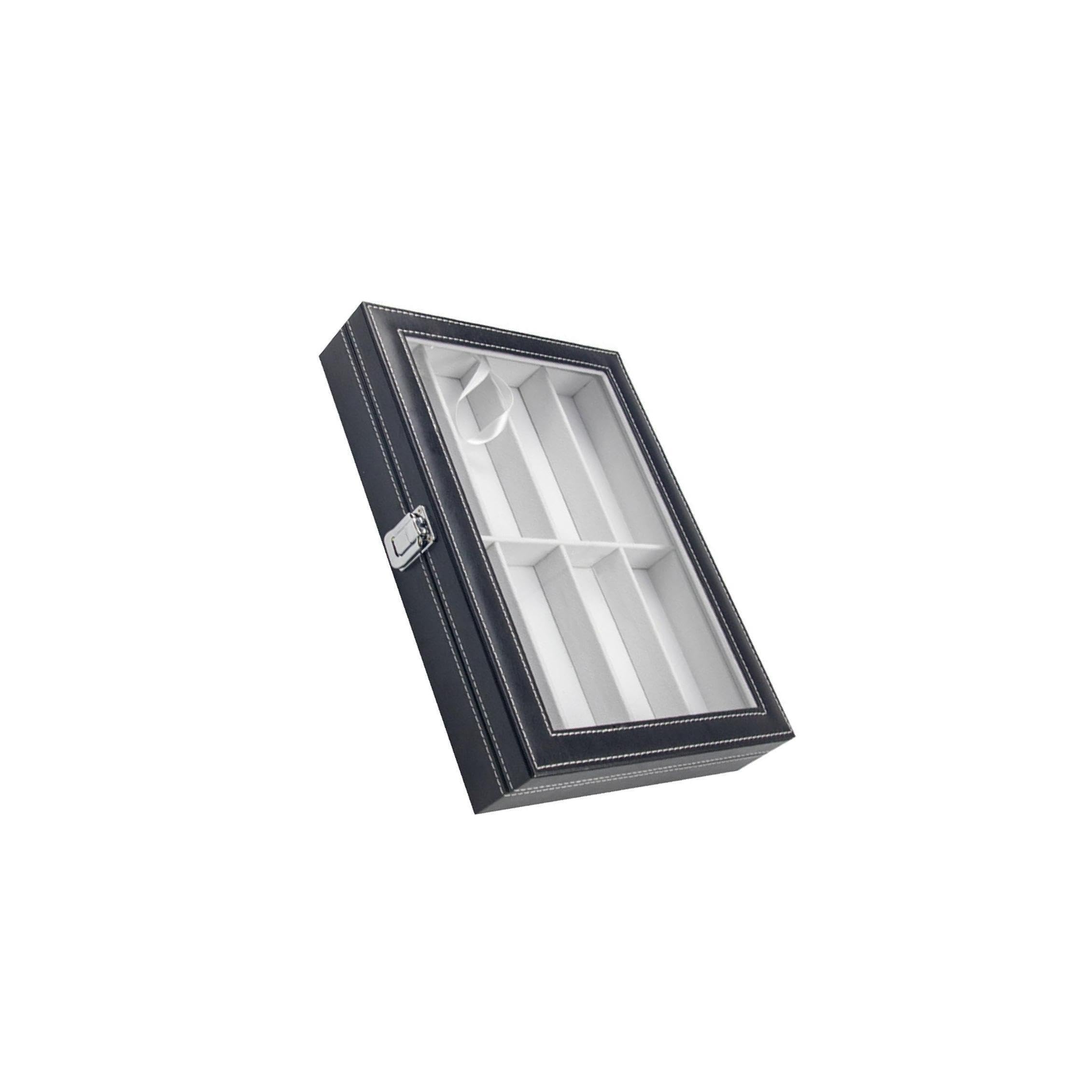 Estuche para guardar gafas de sol, organizador duradero, bandeja compacta para guardar joyas, para el hogar, la cómoda y el armario, organizador de 8