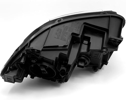 Miniatura 5 de Conjunto de faros delanteros modelo halógeno compatible con Dodge Charger 2015-2021, par de repuesto de faros delanteros izquierdo del conductor