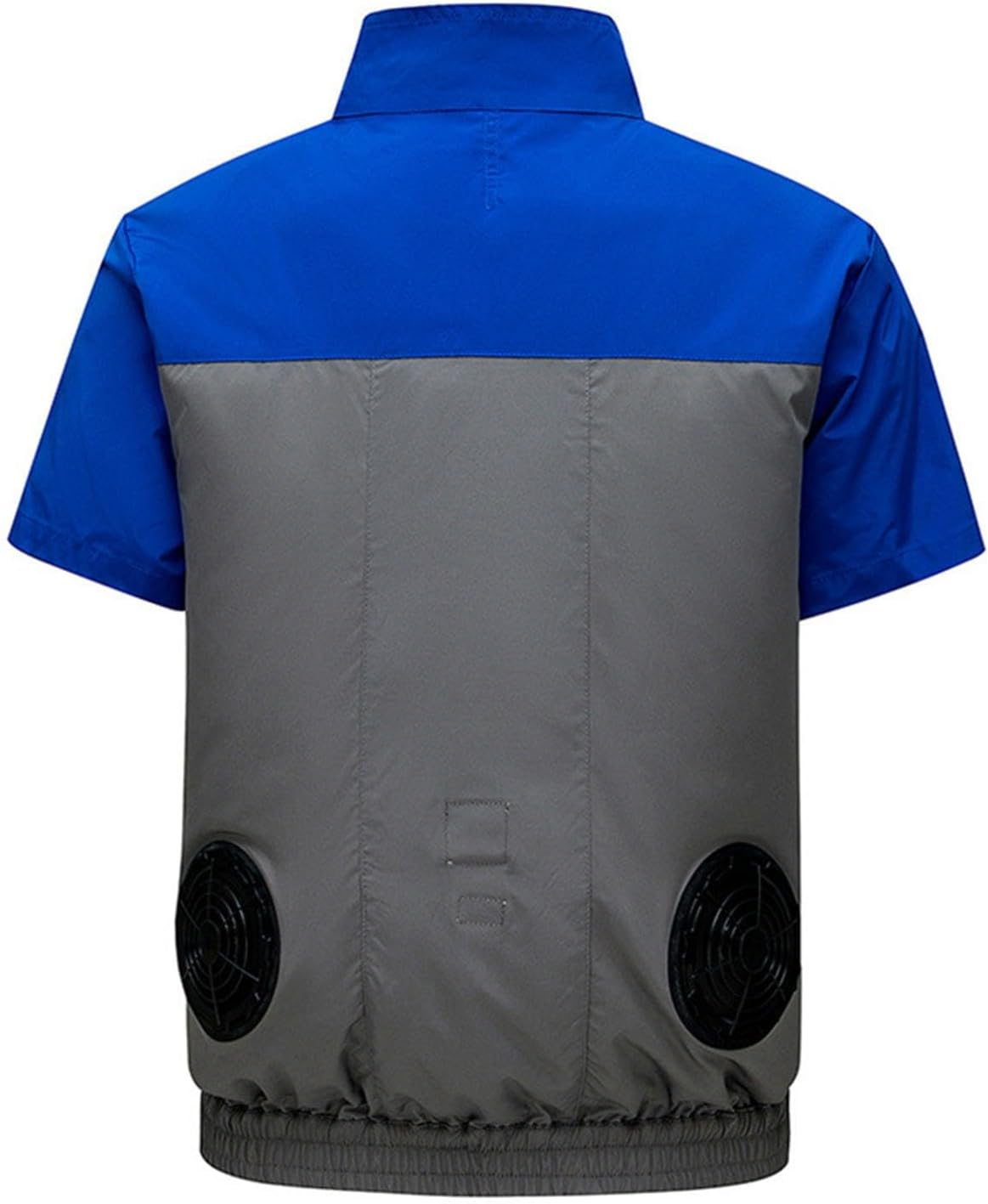 ハワード ポールミラー 高島ちぢみストライプ柄七分袖シャツ 2色組 378