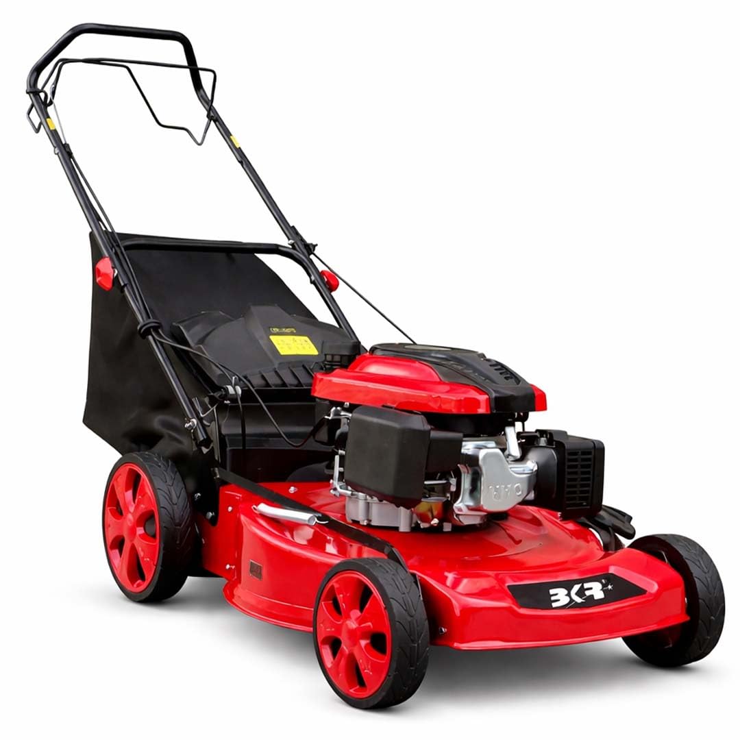 BKR® Petrol Lawn Mower | 20" Rotary with 196cc 7HP Engine | Manual Push | 75L Grass Collector | 8-Level Height Adjustment | Circular Blade | Foldable Design | 6-Month Manufacturer Warranty-image-38