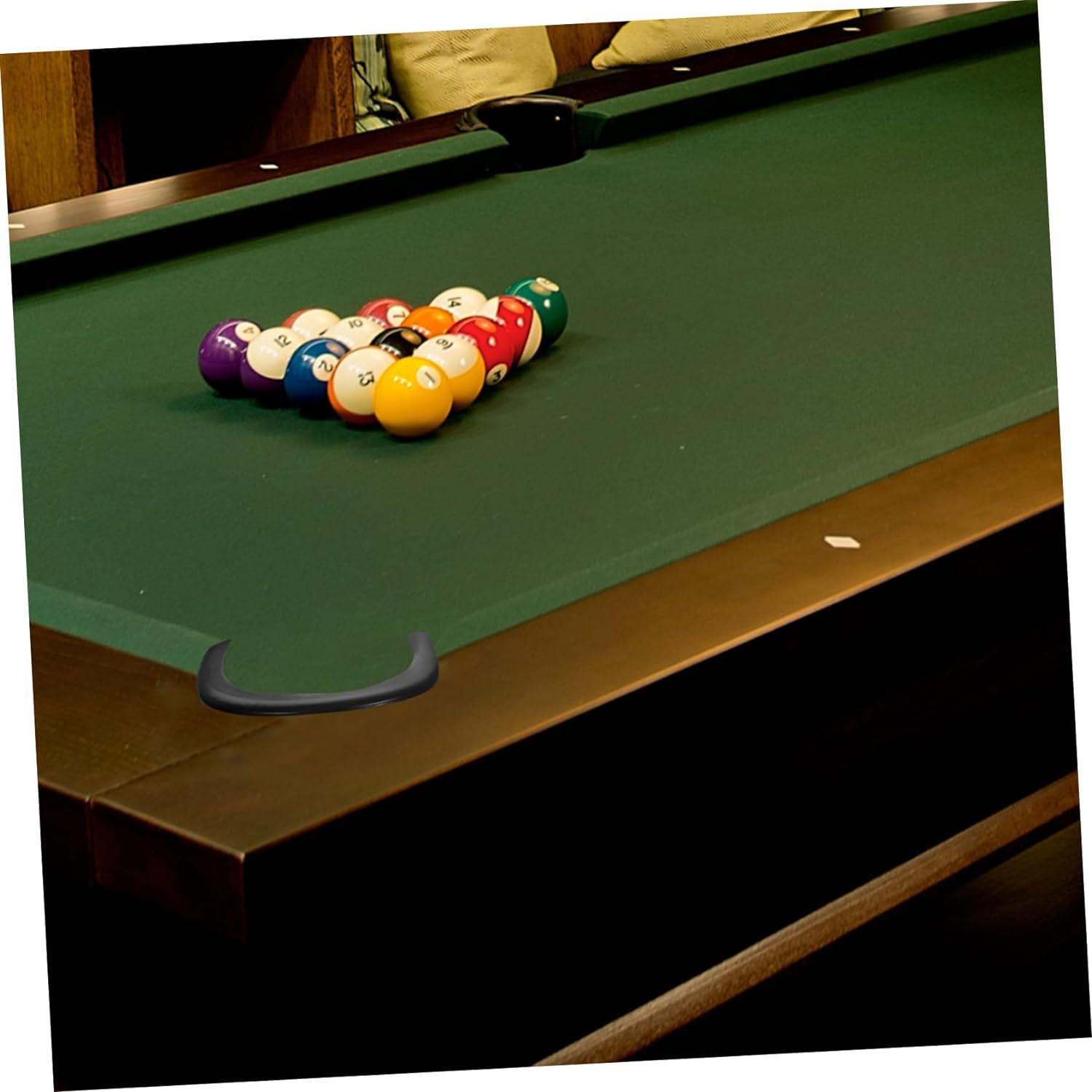 Pool Table Hole Pocket Rubber Liners Snooker Accessories, Black (4pcs Corner Liners + 2pcs Sides Liners) 4