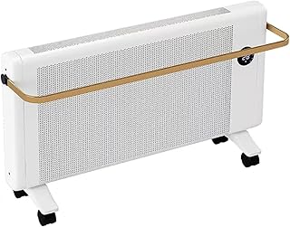 Electric Heater Living Electric Space Heater Space Heater Freestanding Adjustable Thermostat Remote Control 12-H Timer for Large Room, Bathroom, Garage, Bedroom Electric Space Heater (Color : B)