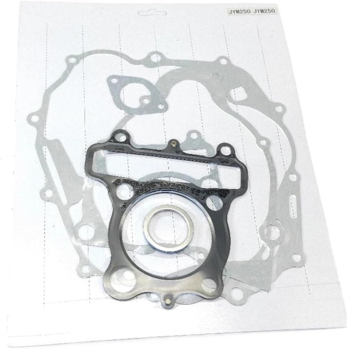 Motorcycle Overall Gaskets Kit For YBR250 JYM250-2A 250cc Cylinder Crankcase Engine Cover Clutch Head Gaskets Set