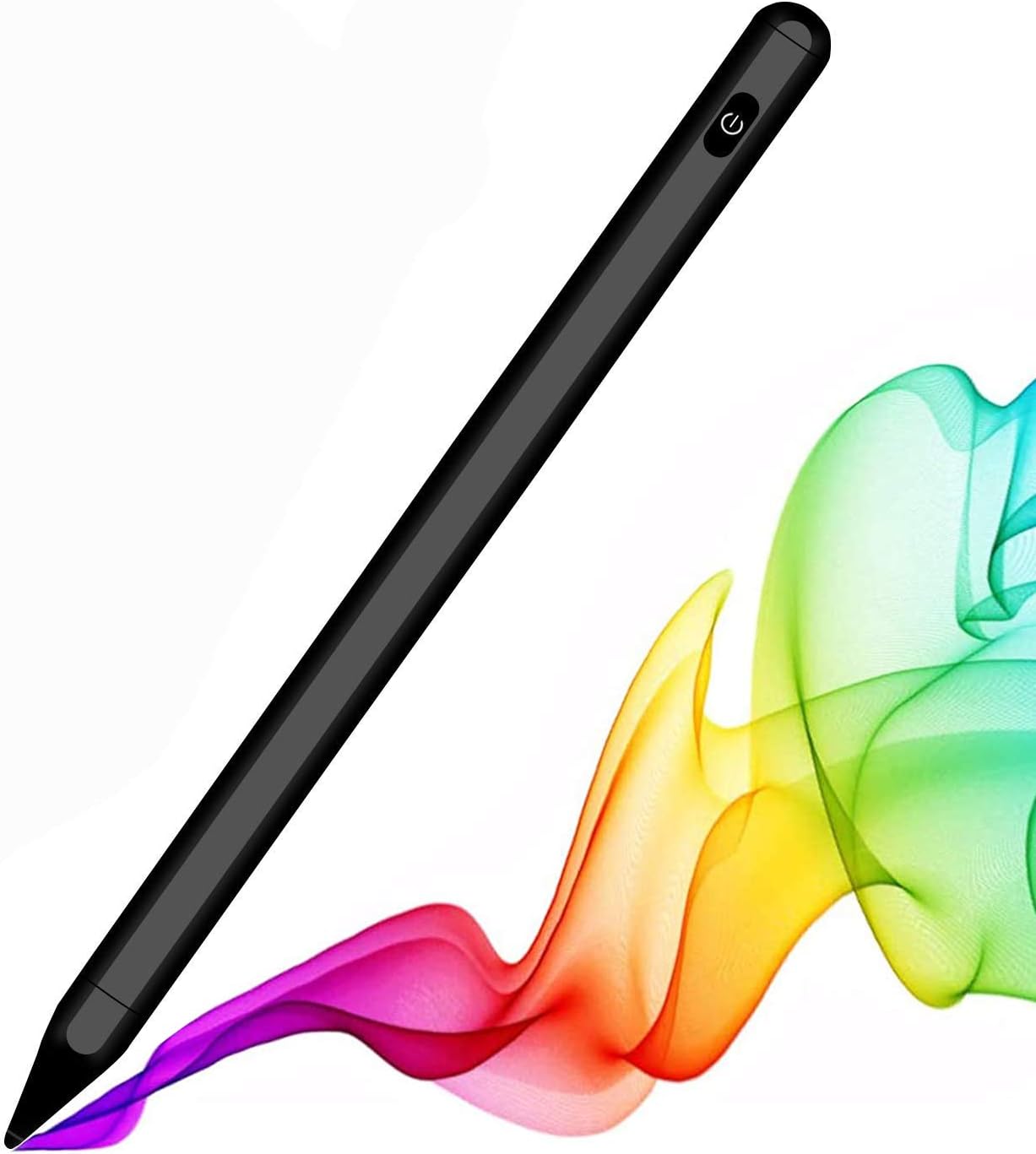 Stylus Pen for iPad with Palm Rejection, Active Stylus with Magnetic for 2018-2020 Apple iPad, iPad (6/7 Gen)/iPad Pro (11/12.9 inch)/iPad Mini Gen 5/iPad Air Gen 3, Rechargeable Digital Pencil Black