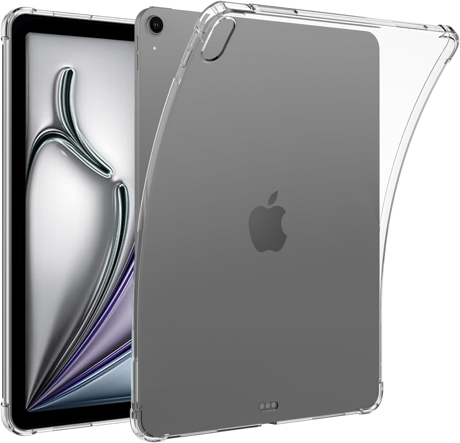 M.G.R.J® iPad Air 13 Case, Soft TPU Transparent Back Case Cover for Apple Apple iPad Air 13 M2 (6th. Gen 2024) (B0D8JKW2H3) Amazon Price History, Amazon Price Tracker