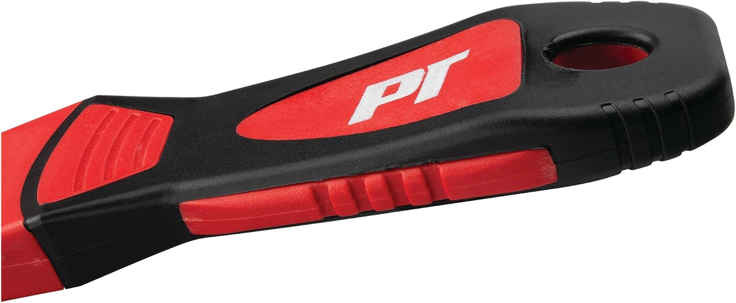 Performance Tool W83301 4-Piece Universal Trim Removal Tool Set, 4 Wedges, PVC and Nylon, for Safely Removing Door Panels, Dashboards, Bezels, and More, Red and Black