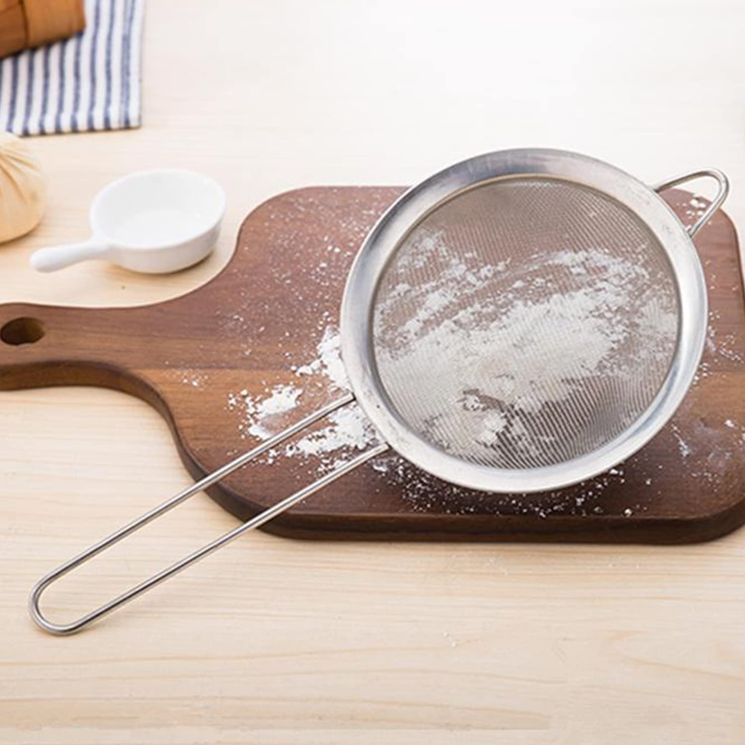 2 Pièces Tamis Cuisine,Filtre Nylon Alimentaire à Maille