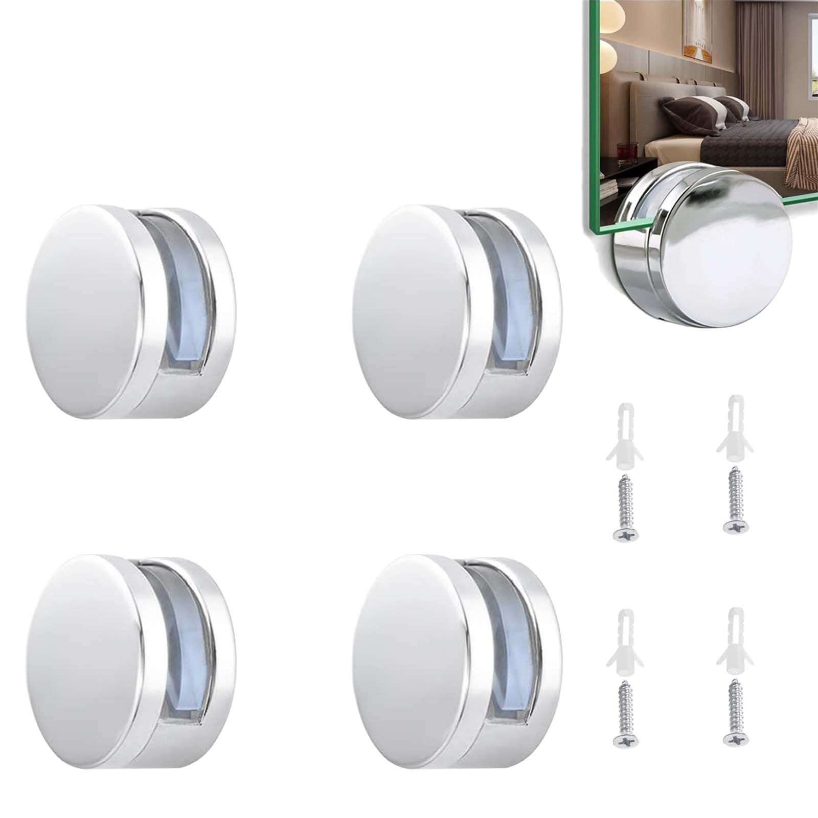 Mirror Holders for Wall Mounting Made of Zinc Alloy Mirror Holder, Mirror Holder Wall