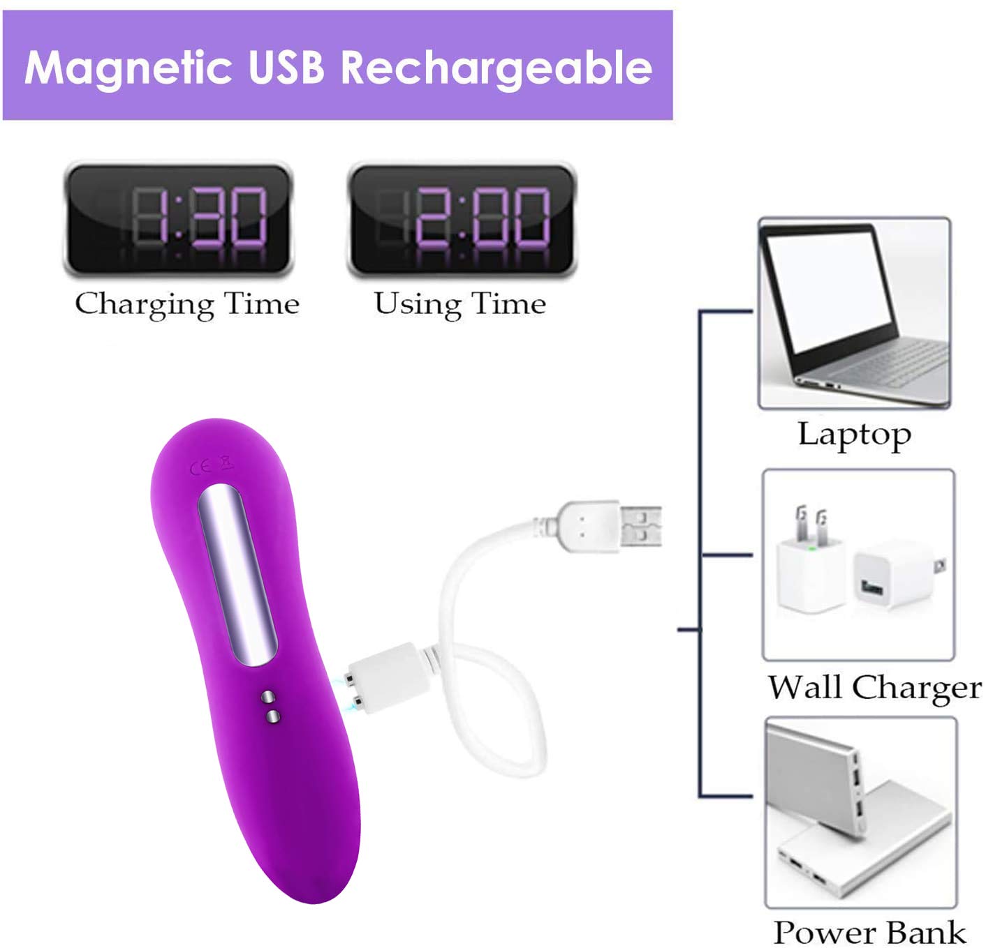 Inalámbrico suave para masajeador con 10 potentes masajeador recargable USB silencioso impermeable para cuello trasero