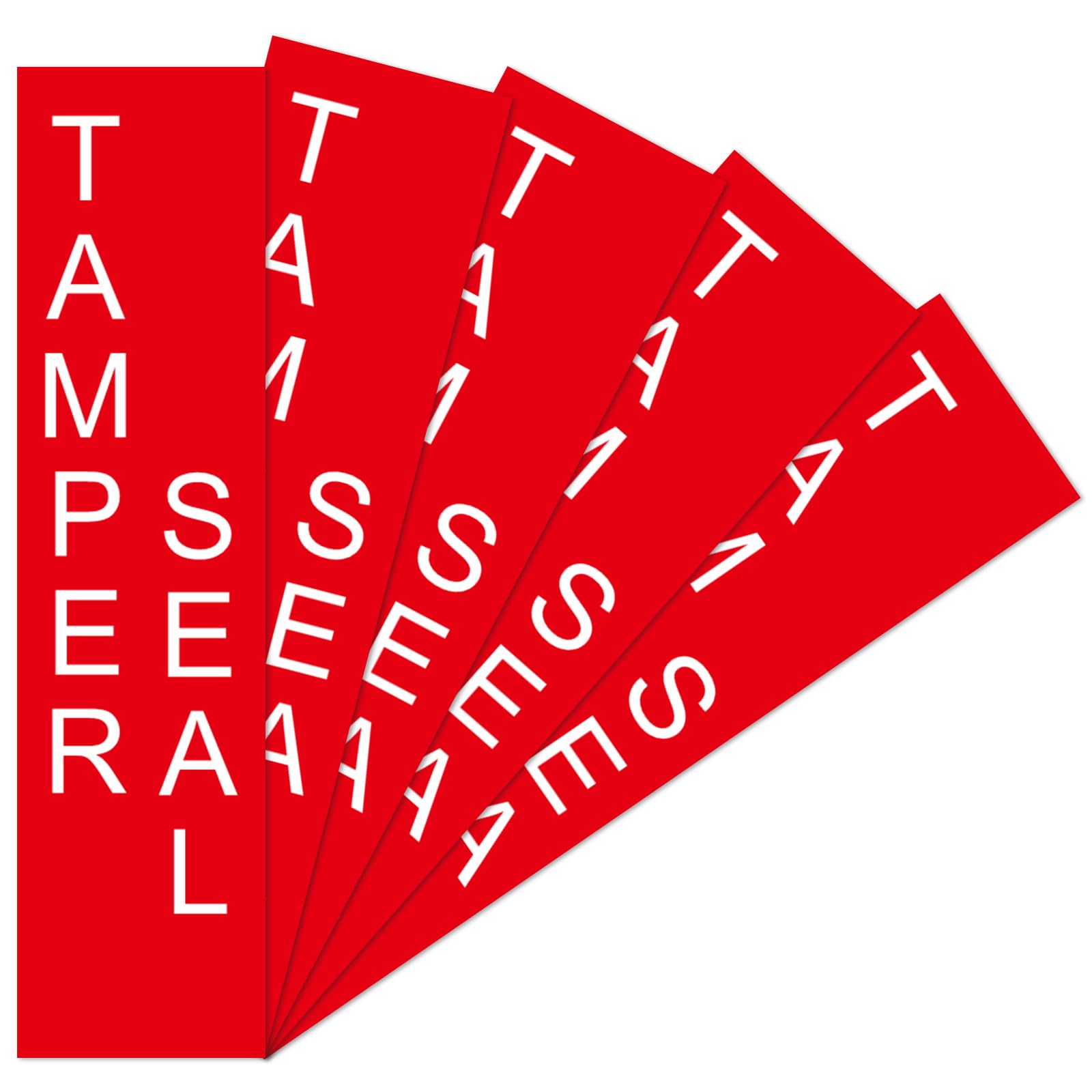 5 Pack Tamper Seal Label, Tamper Seal