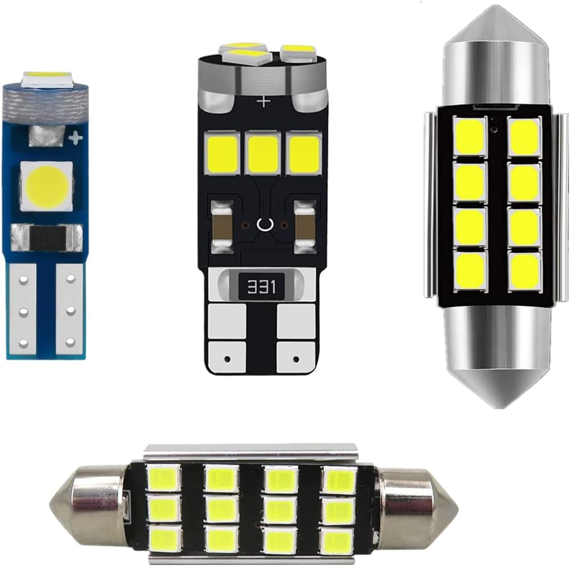 WLJH 18pcs LED Light Bulbs No Error Canbus Car LED Package Interior Light Kit for 2006-2013 BMW E92 3 Series Coupe 328i 335i 335d 335i