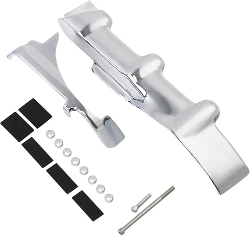 TCT-MOTORPARTS Cubierta principal interior cromada para Harley Heritage Softail Deluxe 2007-2017