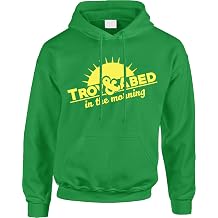 Troy and Abed In The Morning Parody Fan Art Mens Hoodie, 2XL, Green