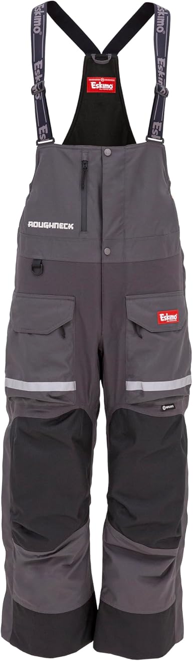Eskimo Roughneck Bibs, Mens, Forged Iron, 45976