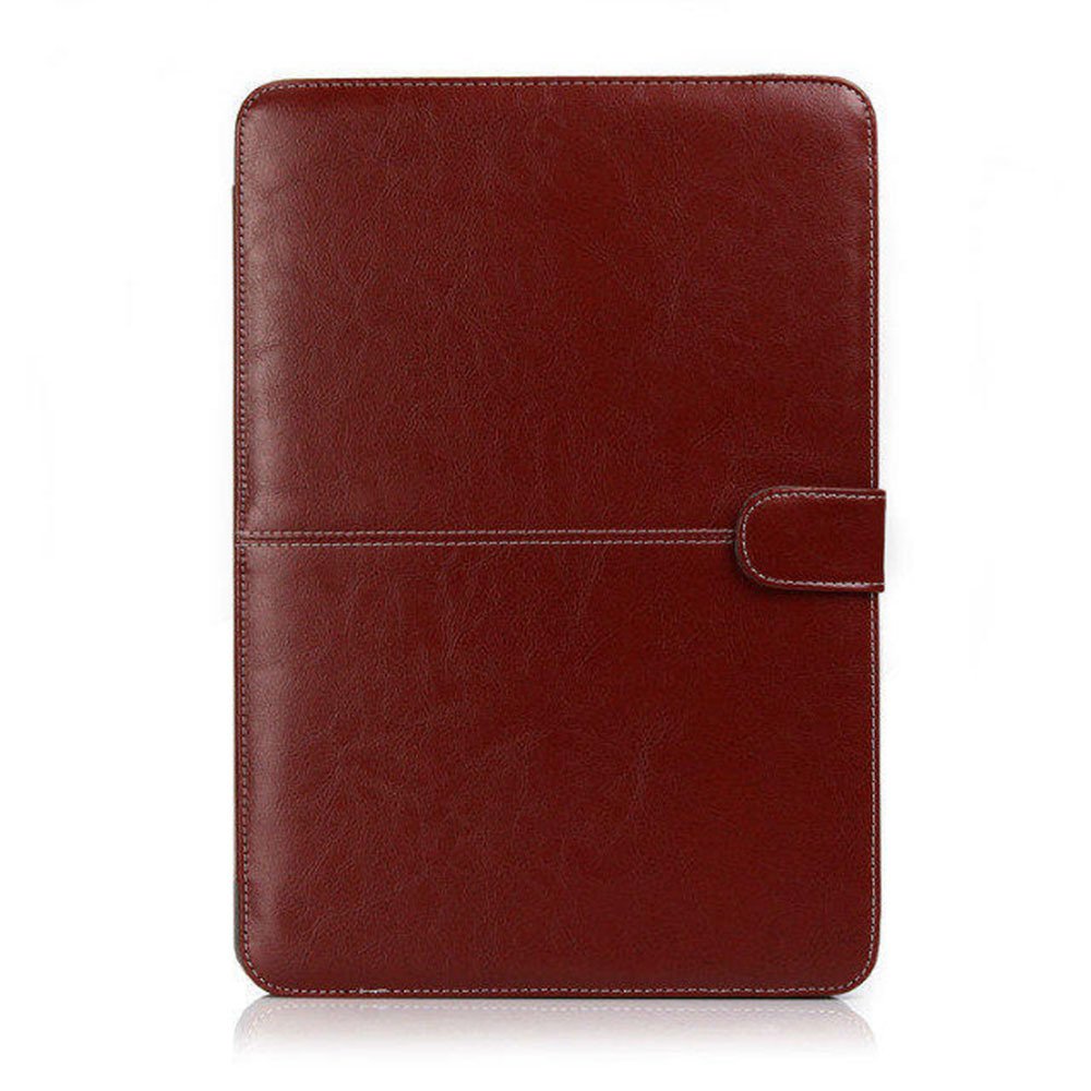 Coque en Cuir pour MacBook Pro 13 Pouces A1278, 3 en 1 Housse de Protection avec Peau de Clavier Claire et Protection d'écran