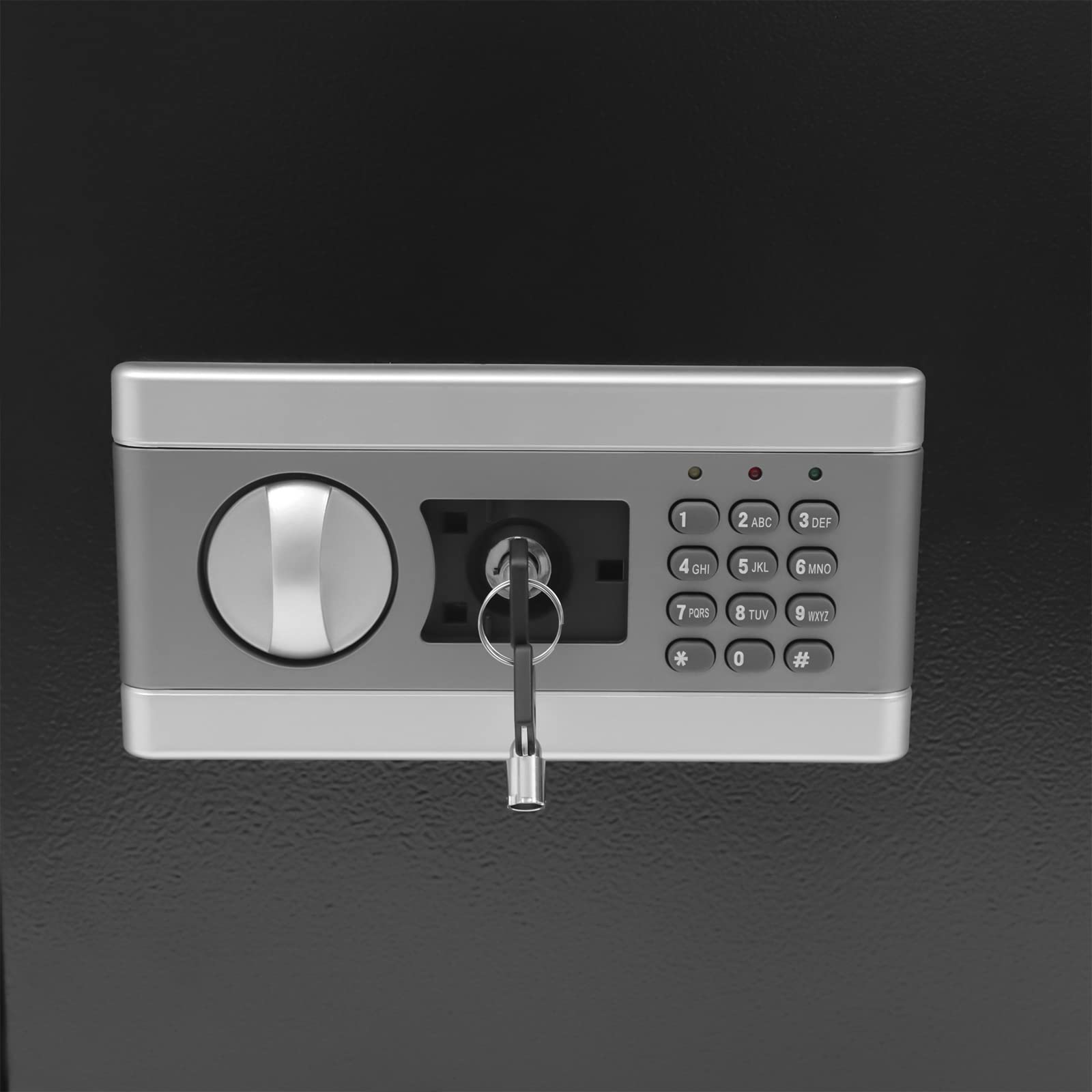 Safe Tresor MöBeltresor - Serratura elettronica piccola con serratura a combinazione, digitale, ignifuga, cassaforte di sicurezza, cassaforte per documenti per la casa M/SchlüSsel Box