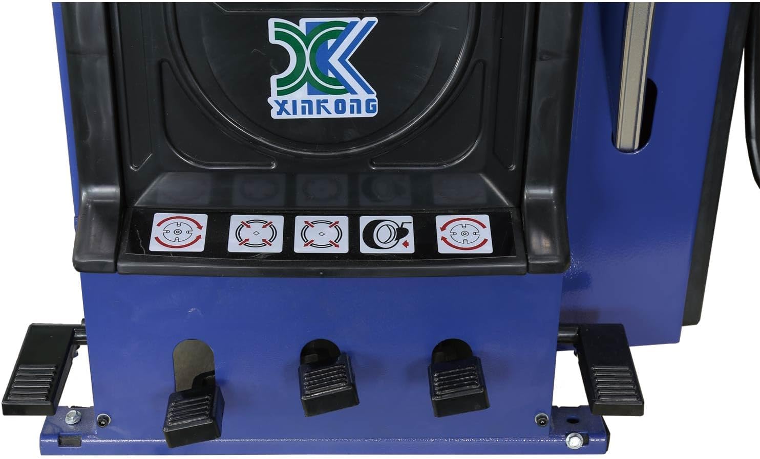 XK-950 Tire Changer Machine 110V Voltage 2.0 Horsepower Single Machine Rim Clamp with Air Bead Blaster Function and 12 Month Parts Replacement