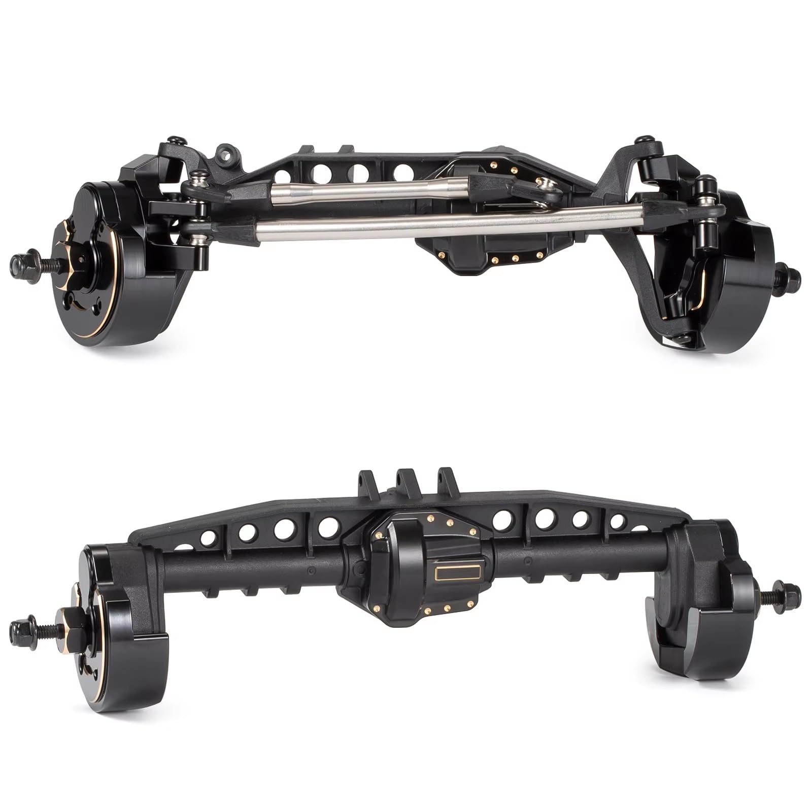 Per SCX10 III Per Rock Per LCG AR45 Asse Portale Completamente Assemblato Con Pesi Ottone Opzione Telaio Accessorio Cingolato RC Ricambi RC